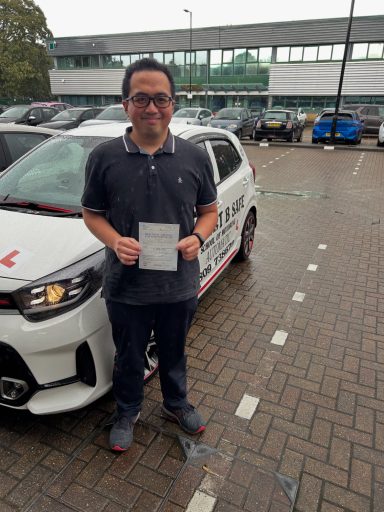 12th September 2025 Sidcup Test Centre